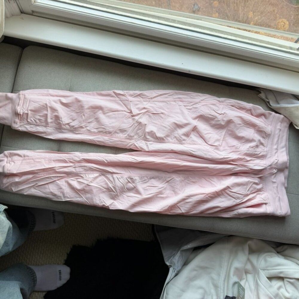Light pink Lululemon dance pant joggers